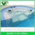 2016 new Arrival Luxury filter fiberglass massage outdoor spa tub Swimming Pool